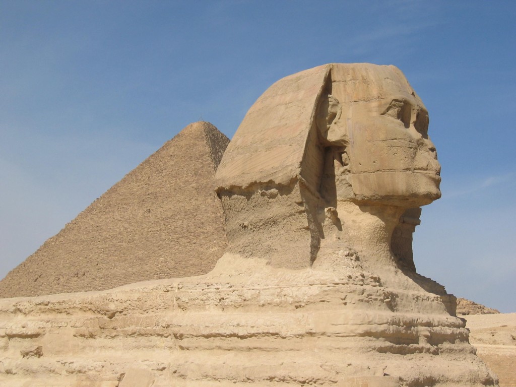 The Sphinx and Pyramids