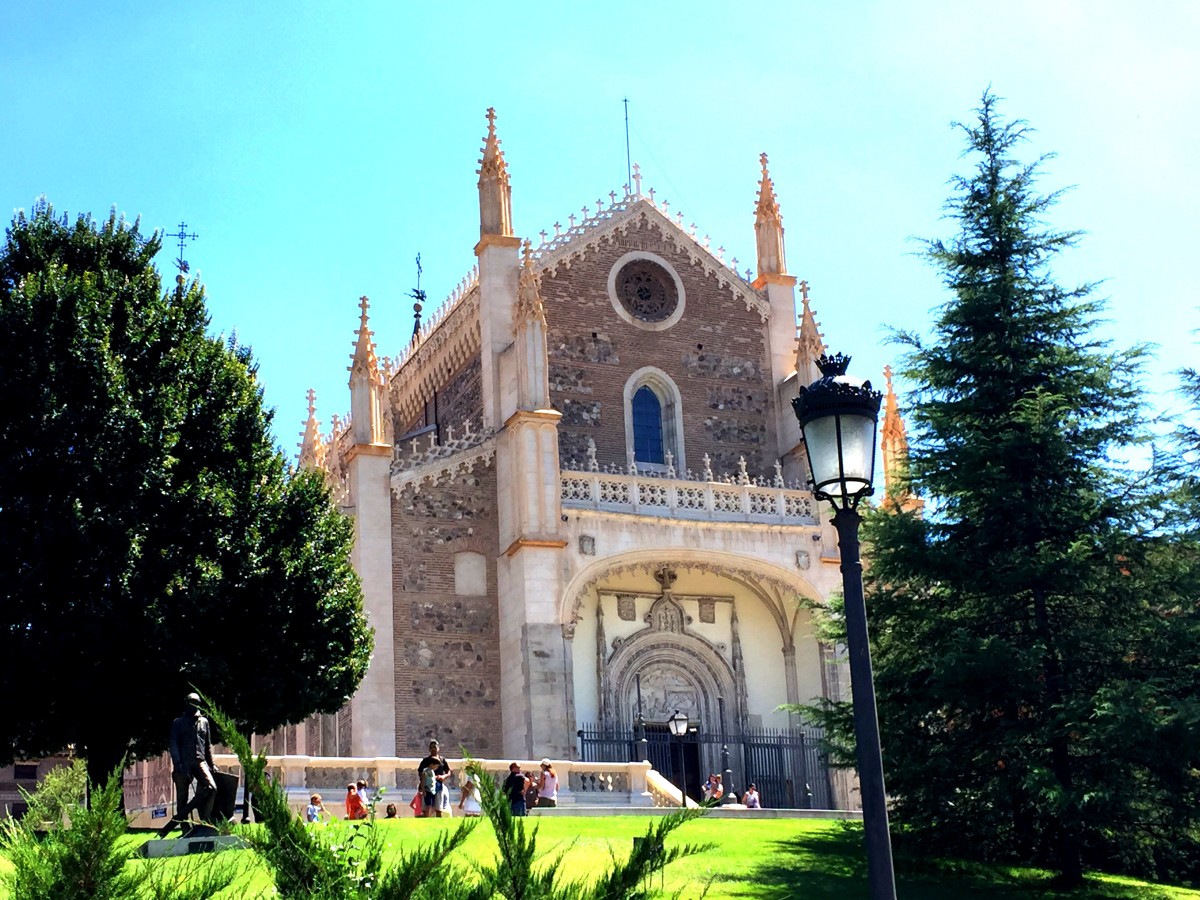 Cathedral near the Prado, Madrid