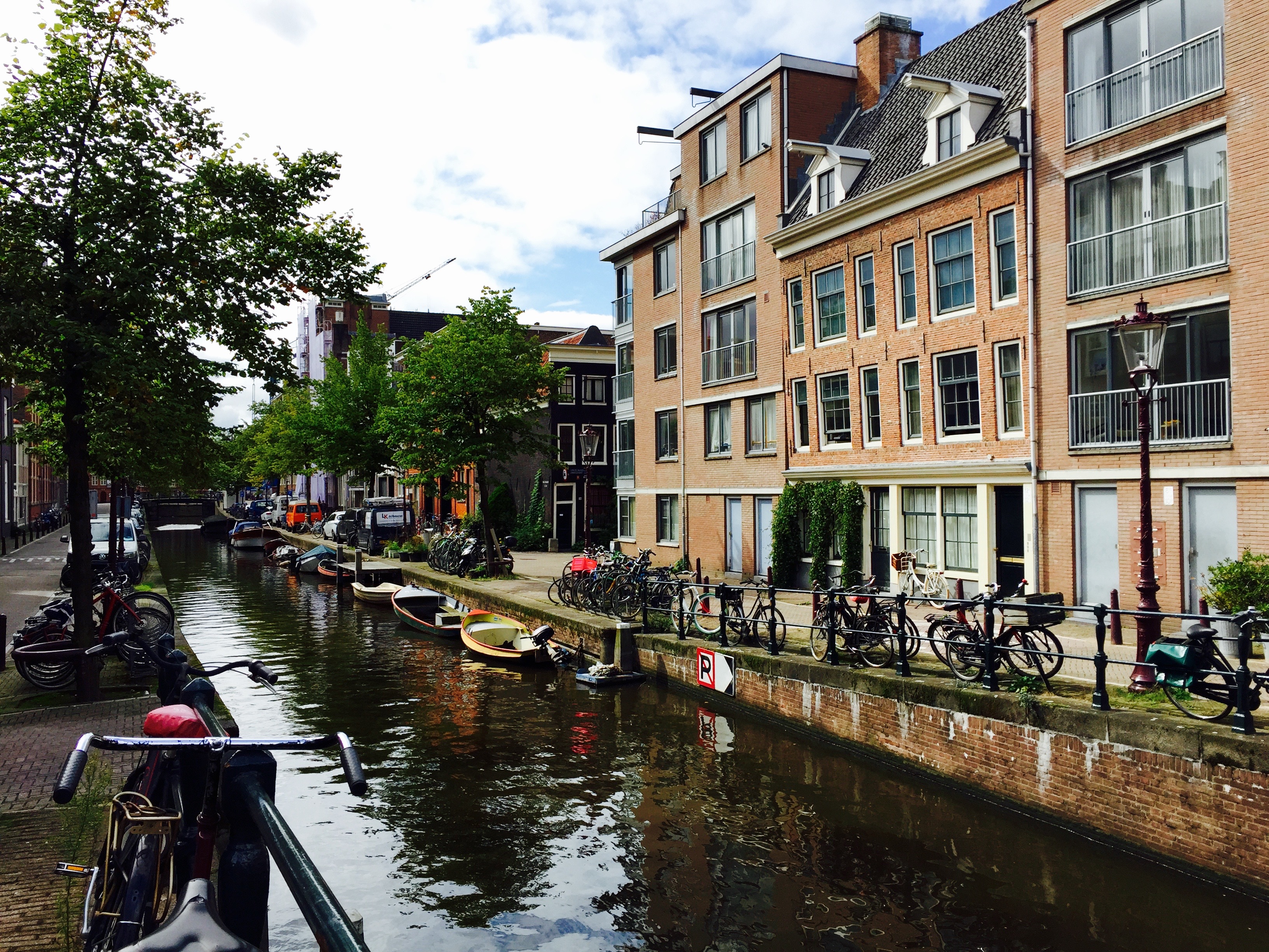 Canals in the Jordaan. What to do in Amsterdam.