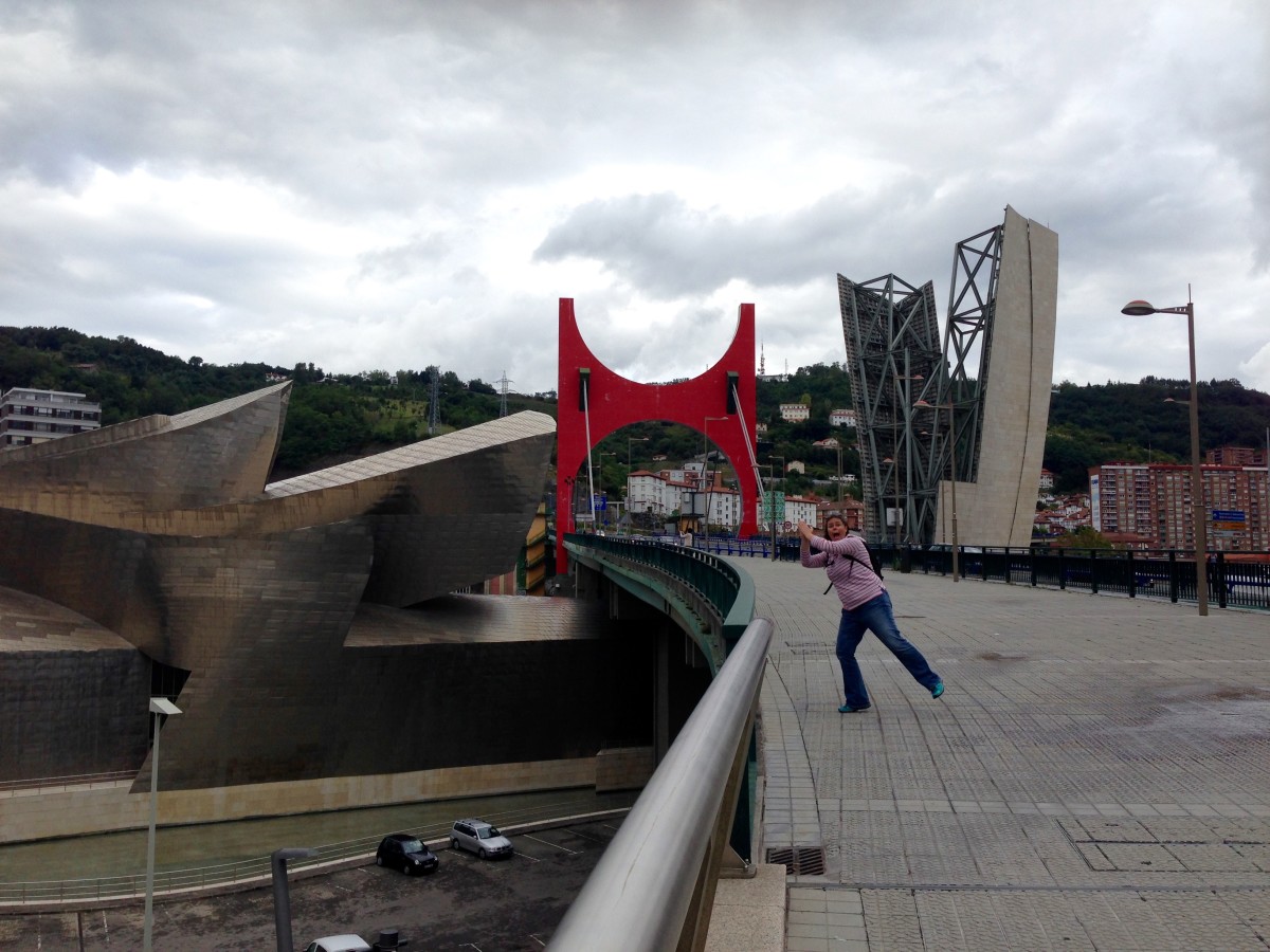 Els photobombing! Bilbao