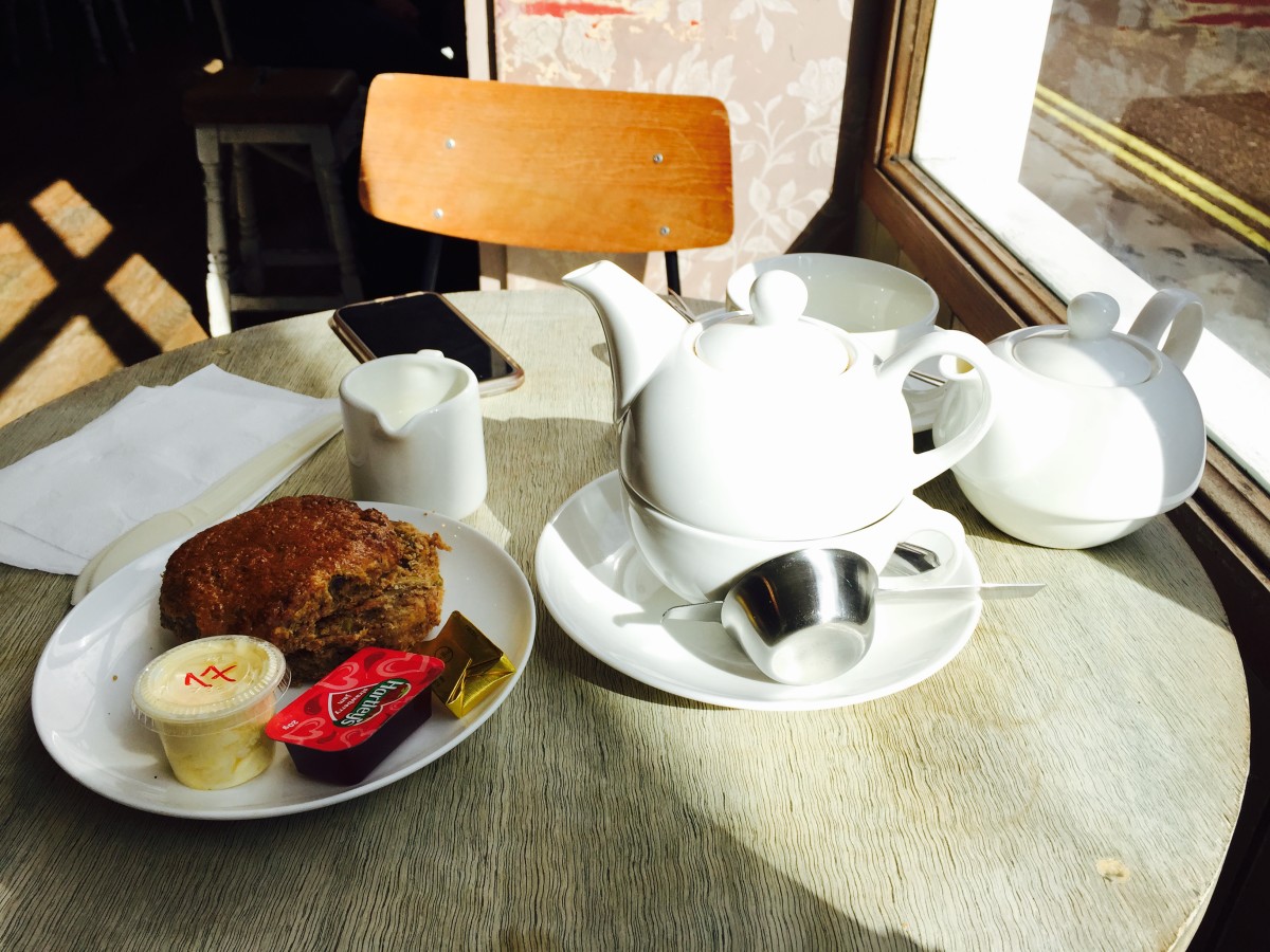 Tea is never complete without a scone! Local London Sites