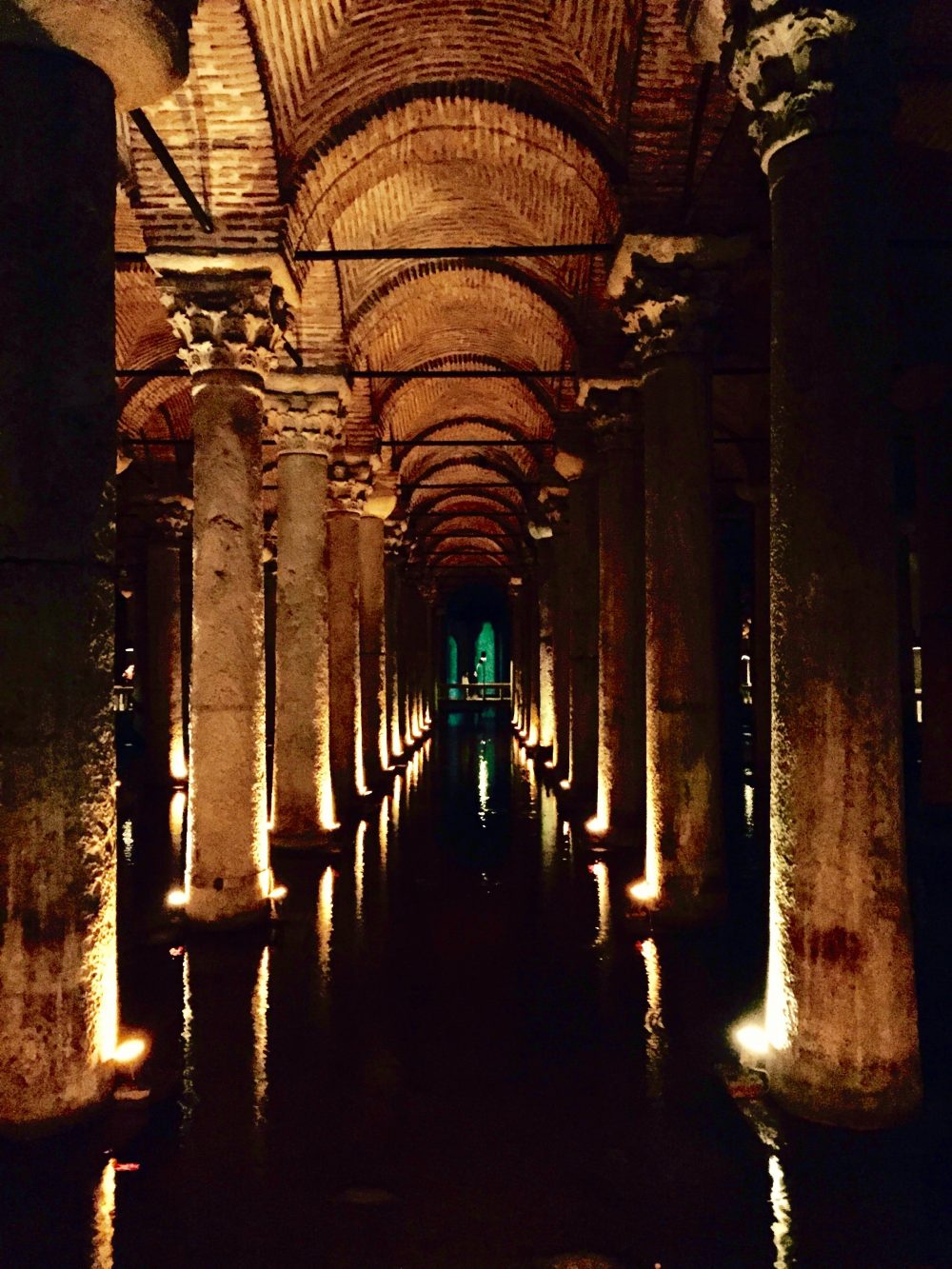 Basilica Cistern in Istanbul - Places to Visit in Istanbul in Winter | https://passportandplates.com