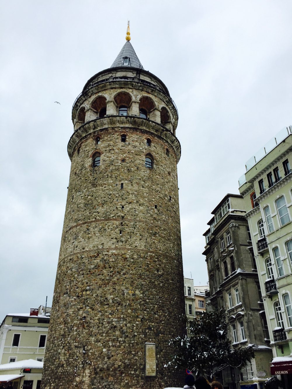 Galata Tower in Istanbul - Places to Visit in Istanbul in Winter | https://passportandplates.com