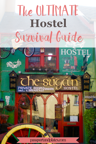 Whether you want to make friends while traveling or just want to save money, read this hostel survival guide to help with choosing a good hostel, perfect for your needs! | https://passportandplates.com 