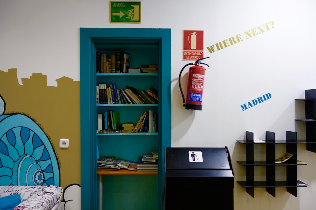 Visiting Madrid, Spain and looking for budget friendly accommodation? Stay at Mad Hostel Madrid for a social experience on a budget! | https://passportandplates.com