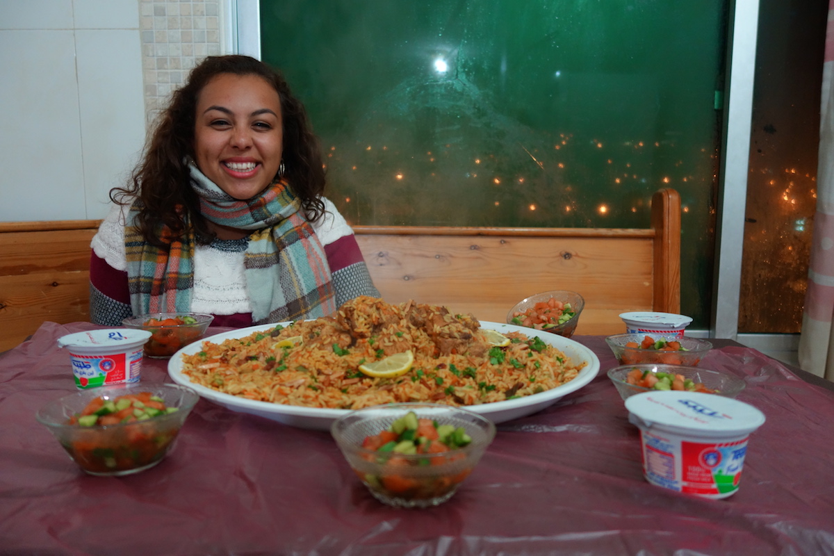 Visiting Petra, Jordan? Don't miss out on cooking with A Piece of Jordan, where you can learn to make home-made meals with locals! CLICK to read about my experience and book yours today! | https://passportandplates.com