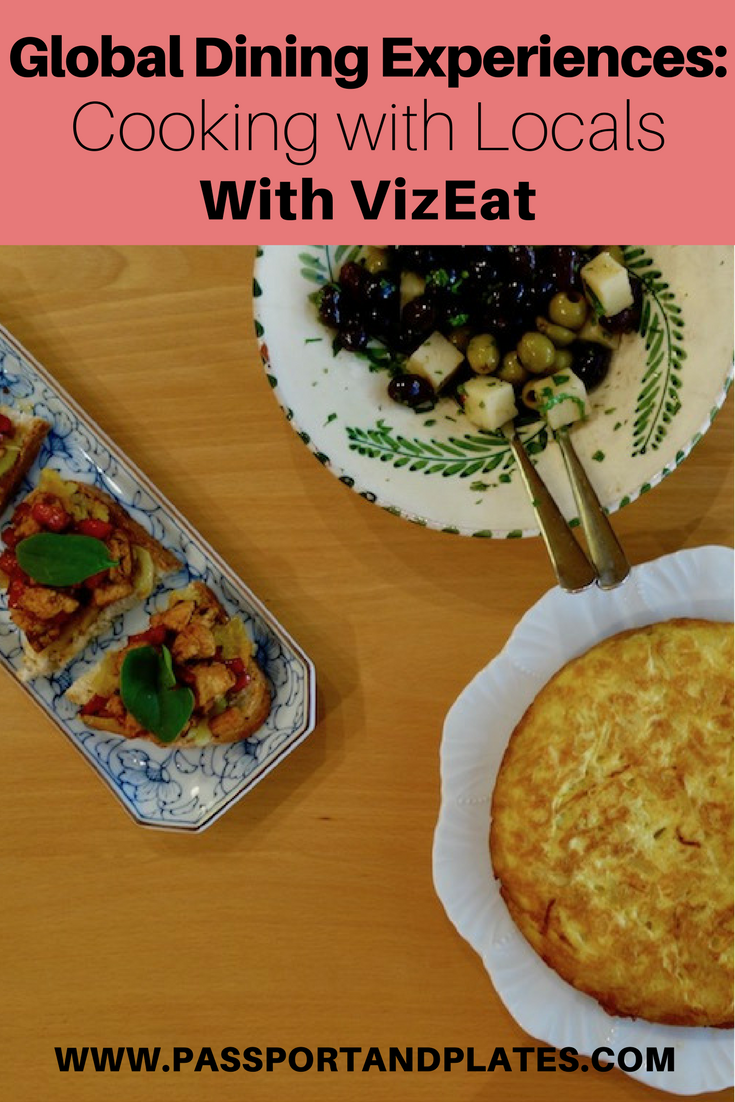 Want to find an amazing dining experience while traveling? Read my VizEat review and book a delicious food experience worldwide! | http://passportnadplates.com