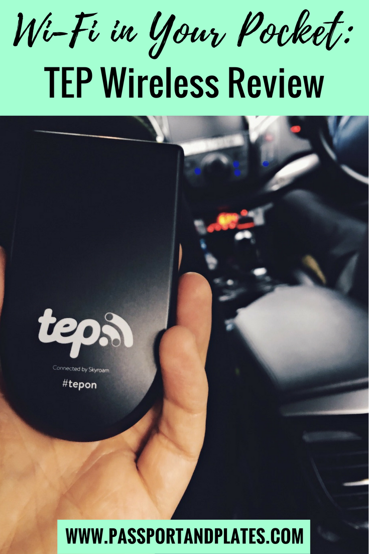 Want to travel abroad without expensive data roaming charges? Click to read my TEP Wireless review and learn how you can get internet coverage worldwide with just one device. | https://passportandplates.com