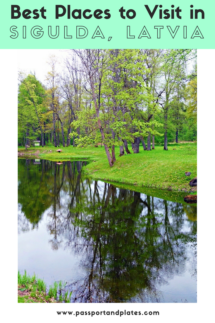 Sigulda isn't just a day trip from Riga: it's charming nature and adventure-filled town worthy of at least a couple of days. Don't believe me? Click to read about all the things to do in Sigulda, Latvia! | https://passportandplates.com