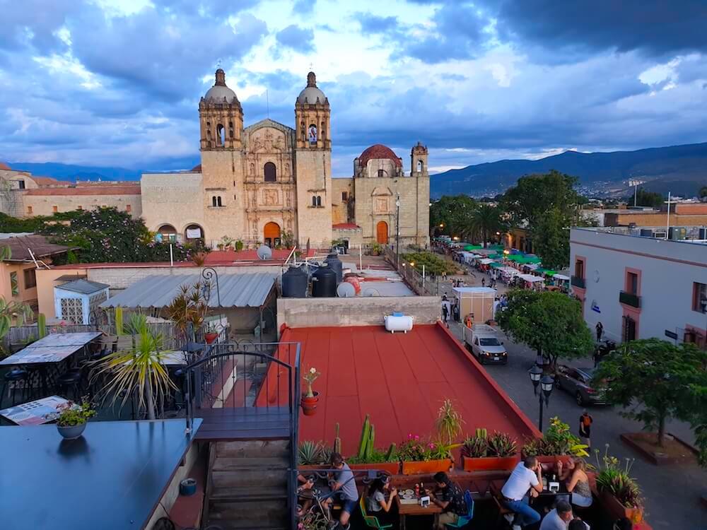 View of Templo de Santo Domingo Oaxaca Mexico - 3 days in Oaxaca Itinerary - Best Things to do in Oaxaca