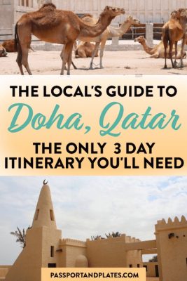 This perfect 3 days in Qatar itinerary is the best introduction to the country that will be hosting the World Cup in 2022. Click and plan your trip! | 3 days in Doha | Doha itinerary