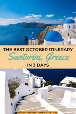 Looking for the perfect 3 days in Santorini itinerary? This is everything you'll need for an epic October trip! | 3 days in Santorini Itinerary | Santorini October Itinerary
